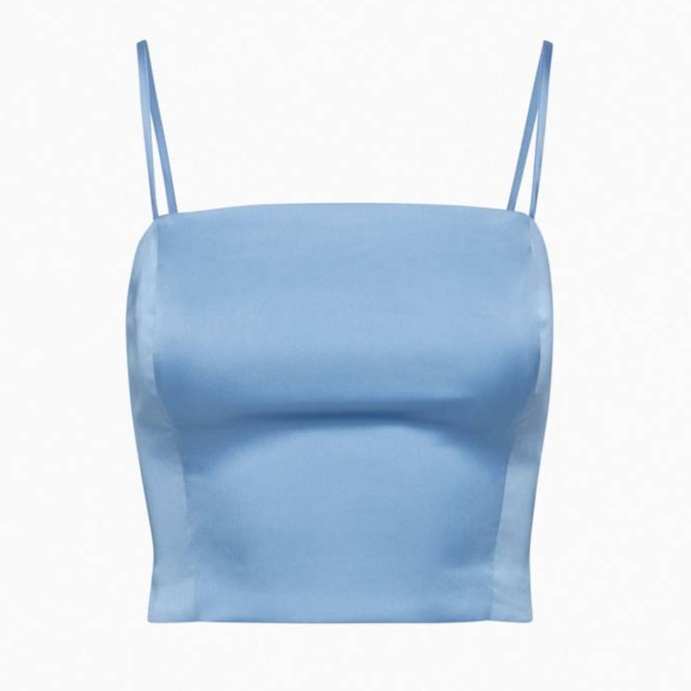 Aritzia Sunday Best Shimmer Satin Camisole